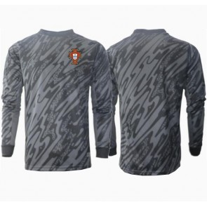 Portugal Golmanski Gostujuci Dres EP 2024 Dugim Rukavima